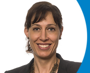 Barbara Wahl, RN, MA, Chief Operating Officer, full face, with border