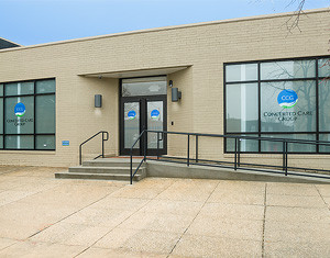 CCG location Central Baltimore, bright, square